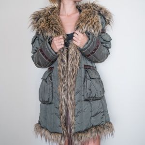 David Bitton Vegan Fur Coat